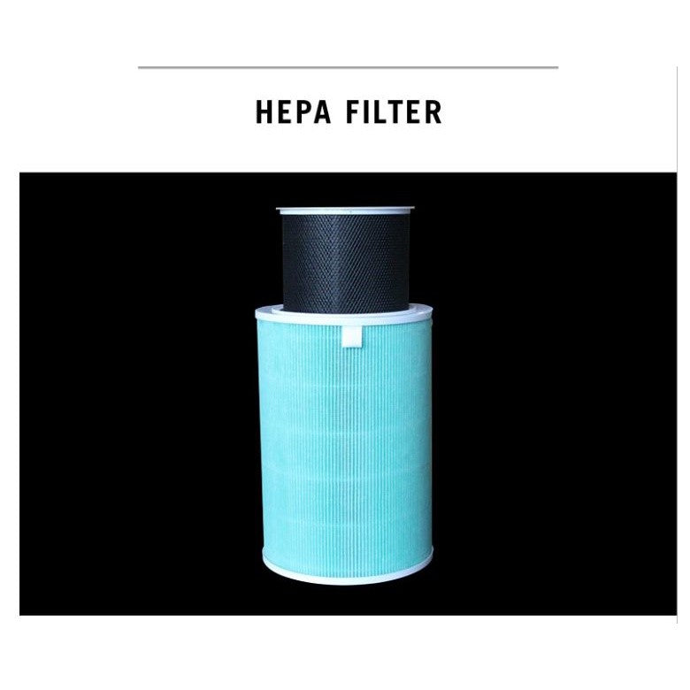 Xiaomi 2 2C 2H 2S 3 3H Pro Compatible Replacement Filter Green Version Formaldehyde Filter with RFID [HEPAPAPA]