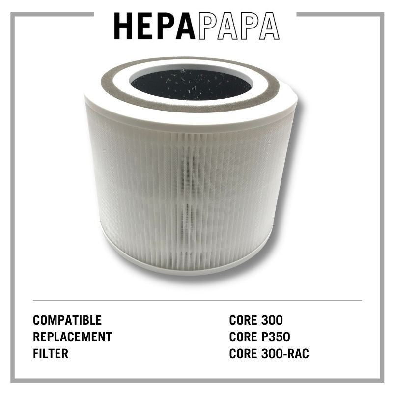 Levoit Core 300 / Core P350 / Core 300-RAC Compatible Replacement Filter [HEPAPAPA]