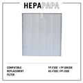 Sharp FP-F30E/FP-GM30E/KC-F30E/KC-F30L/FP-J30E (FZ-F30HFE) Compatible HEPA Filter [Free Alcohol Swab] [HEPAPAPA]