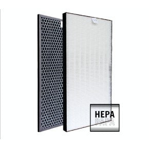 Sharp KC-D40E (HEPA+Carbon+Humidifier filter) (FZ-D40HFE/FZ-D40DFE/FZ-A60MFE) Compatible Filters [Free Alcohol Swab]