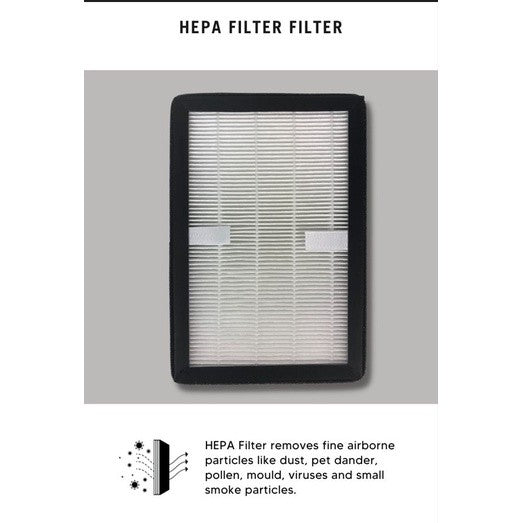 Mistral MBFAP500 Compatible Replacement Filters (2 Pieces Per Pack) [HEPAPAPA]