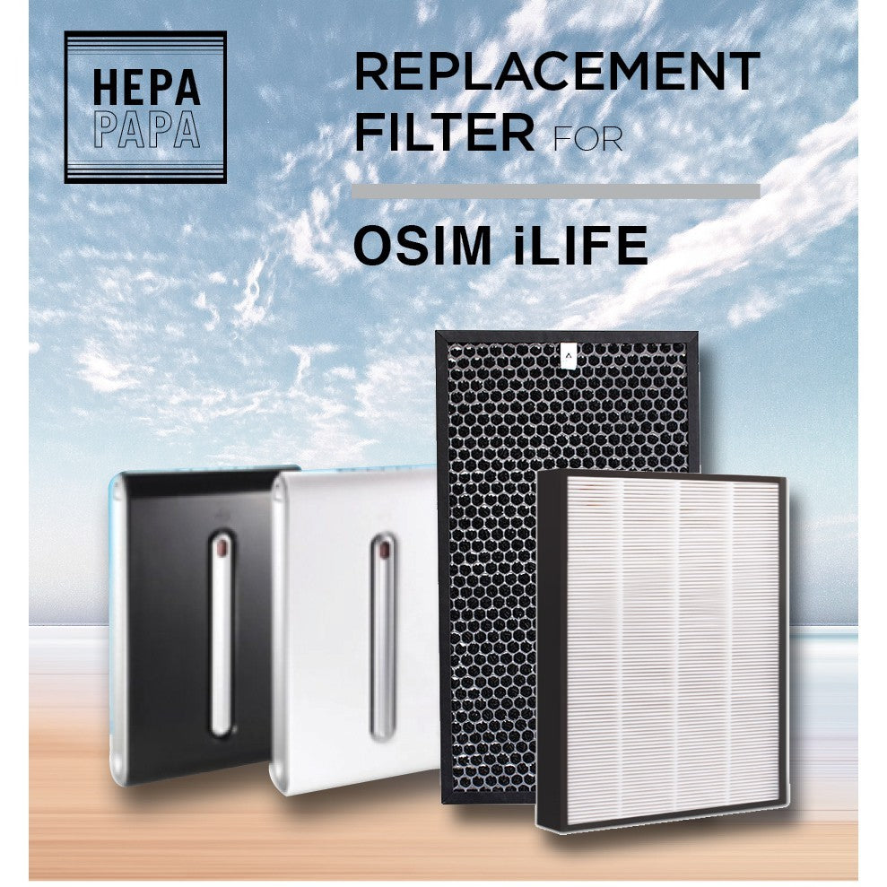 Osim iLife Air Purifier Compatible HEPA & Carbon Filters [HEPAPAPA]