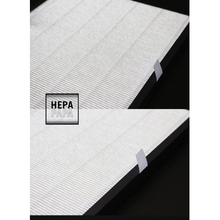 Hitachi EP-A3000 / EP-A5000 Compatible Hepa + Activated Carbon Replacement filter [Free Alcohol Swab] [HEPAPAPA]