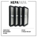 Aztech MT402 Compatible Replacement Filters - 4 Pieces Per Pack [HEPAPAPA]