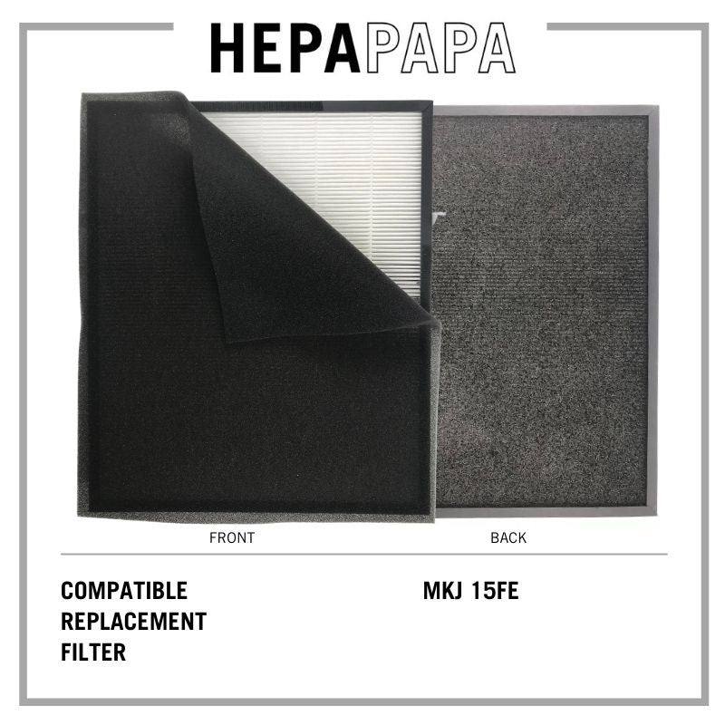 Mistral MKJ 15FE Compatible Replacement Filters [HEPAPAPA]