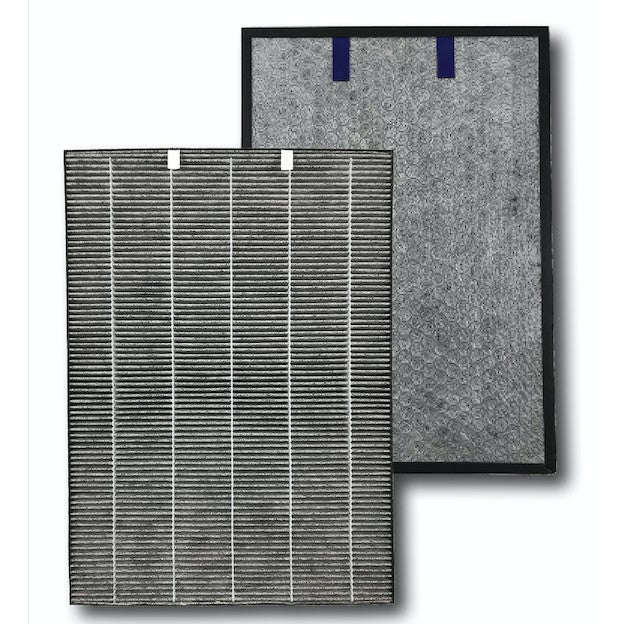 Europace EPU 406Q Compatible Carbon Coated HEPA Filter & Formaldehyde Filter [Free Alcohol Swabs] [HEPAPAPA]