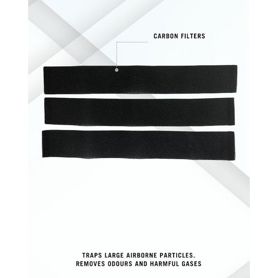 Trusens Z-1000 Compatible Carbon Pre-Filters - 3 Pieces Per Pack [HEPAPAPA]