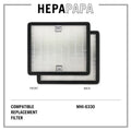 Maier MHI-6330 Compatible HEPA Filter [Free Alcohol Swab] [HEPAPAPA]