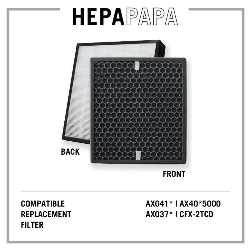 Samsung AX041* / AX40*5000 Air Purifier Compatible Replacement Filter Compatible Filter Model: CFX-B100D [HEPAPAPA]