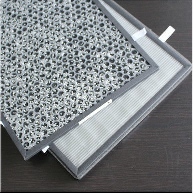 Midea KJ30FE- NV / NV1 / NV2 / NV3 KJ25FE-NJ Compatible HEPA & Carbon Filter [Free Alcohol Swabs] [HEPAPAPA]