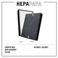 Philips AC2882 / AC2887 / FY2422 / FY2420 Compatible Combined HEPA & Carbon Filter [HEPAPAPA]