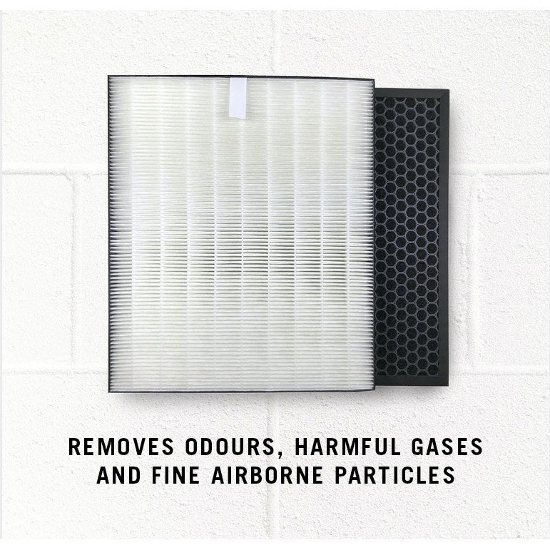 Sharp DW-E16FA Compatible HEPA and Activated Carbon Filters. Compatible For Filter Model FZ-E16AHF & FZ-E16ADF [HEPAPAPA