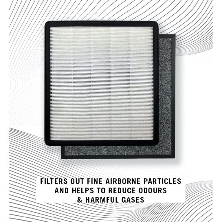 Akira PUREAir Ionic AP-606C Compatible Replacement Filters [HEPAPAPA]