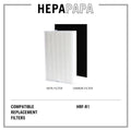 Honeywell HRF-R1 Compatible HEPA & Carbon Filters for HPA090, HPA100, HPA200, HPA250 and HPA300 Series Air Purifiers