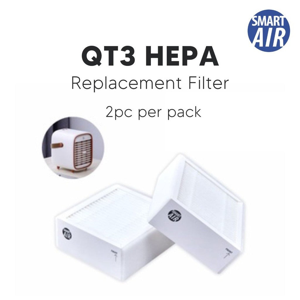 Smart Air QT3 Replacement Filter (2 Pieces Per Pack) [HEPAPAPA]