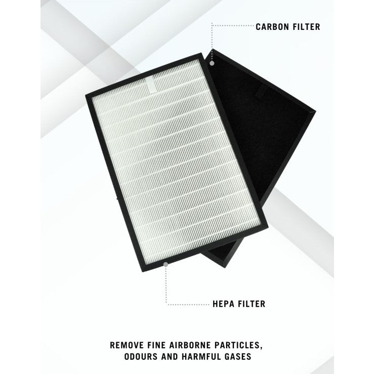 AAF PurAir 200 Compatible HEPA & Carbon Filters [HEPAPAPA]