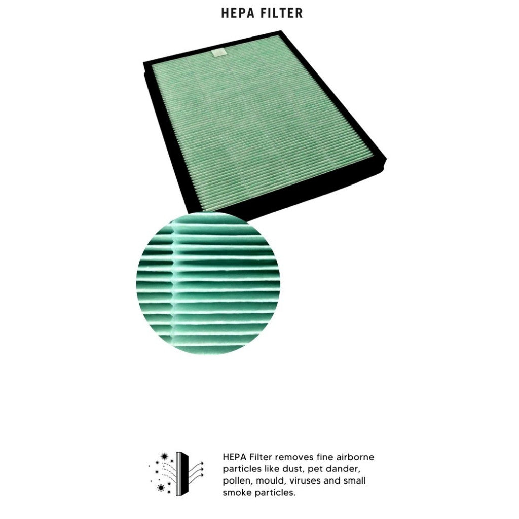 Coway AP-0509DH Compatible Replacement HEPA & Carbon Filters [HEPAPAPA]