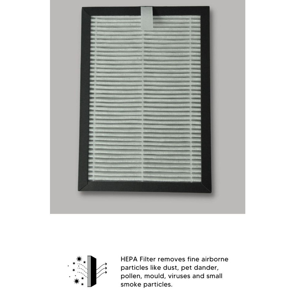 Europace EBF Z1 Compatible Replacement Filters (2 Pieces Per Pack) [HEPAPAPA]