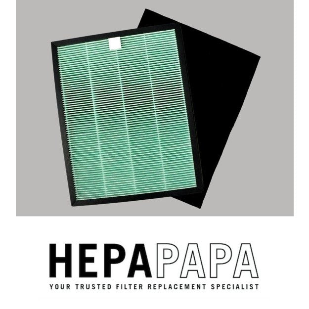 Coway AP-0509DH Compatible Replacement HEPA & Carbon Filters [HEPAPAPA]