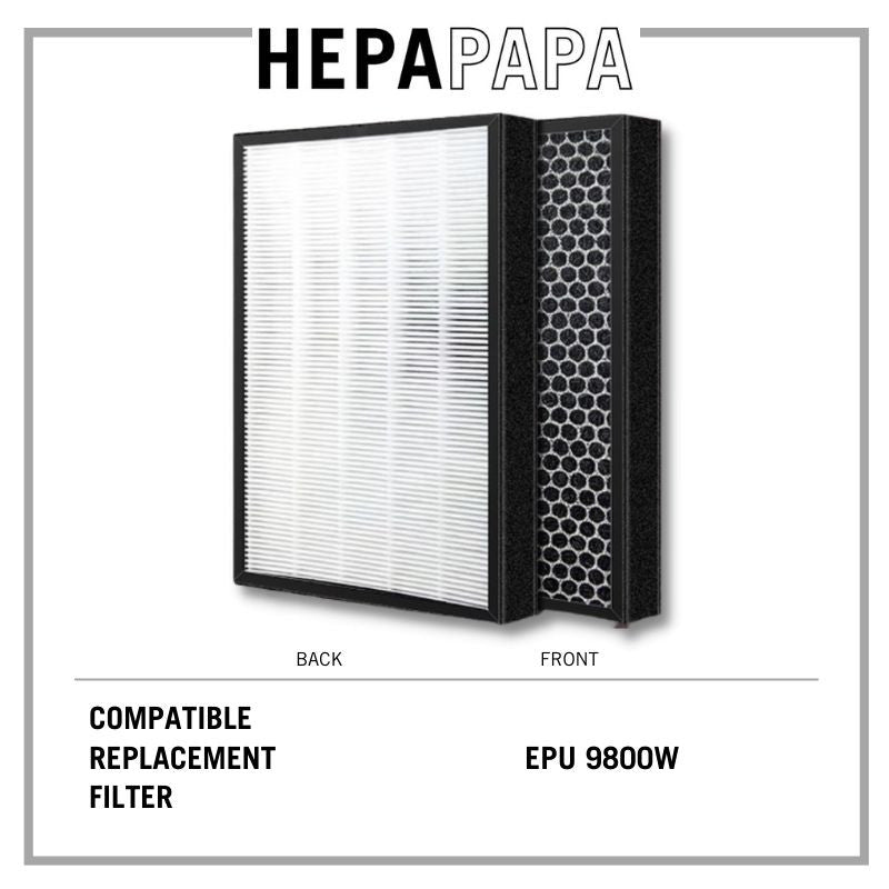 Europace EPU 9800W Compatible Replacement Filter [HEPAPAPA]