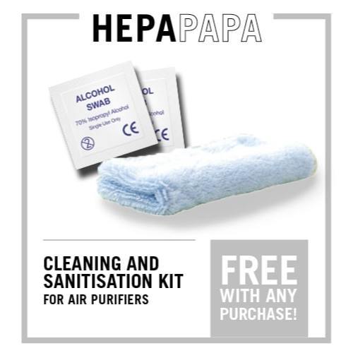 Europace EPU 3320C Compatible Replacement Filters (2 PCS/PK) [HEPAPAPA]