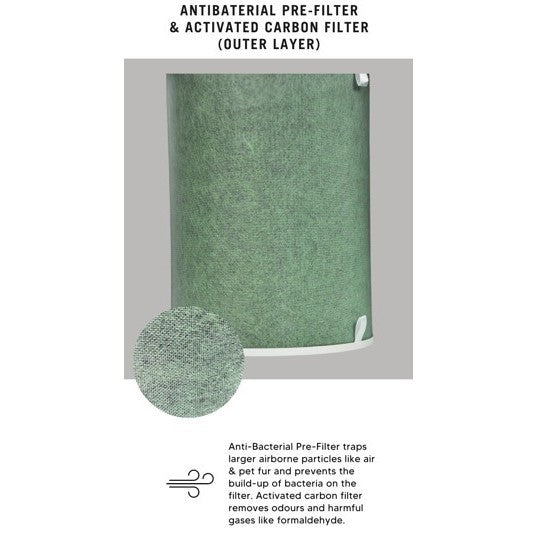 Honeywell Air Touch P2 Compatible Compound Filter [HEPAPAPA]