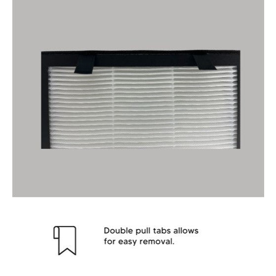 Europace EPU 3320C Compatible Replacement Filters (2 PCS/PK) [HEPAPAPA]