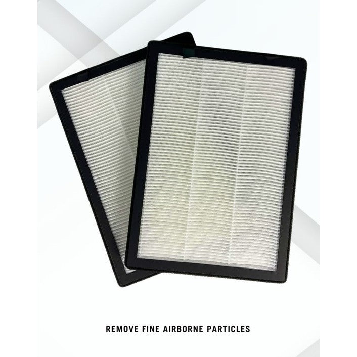 Europace EPU 3320C Compatible Replacement Filters (2 PCS/PK) [HEPAPAPA]