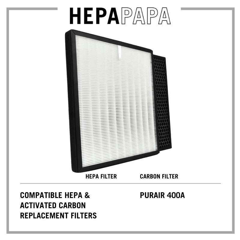 AAF PurAir 400A Compatible Replacement Filters [HEPAPAPA]