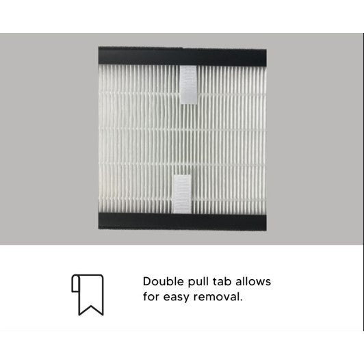 Europace EBF Z10 Compatible Replacement Filters (2 Pieces Per Pack) [HEPAPAPA]