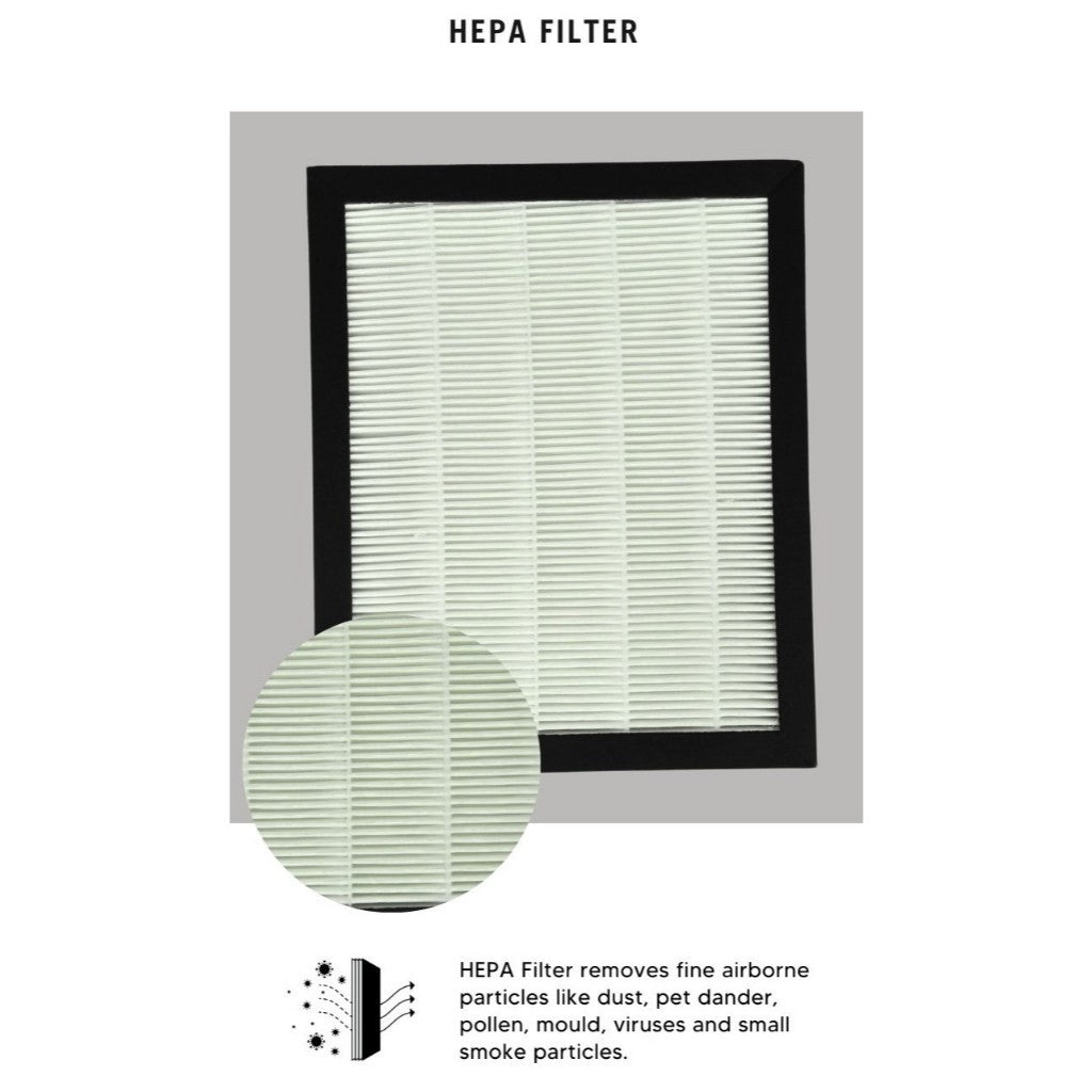 Europace EBF Z2 Compatible Replacement Filters (2 Pieces Per Pack) [HEPAPAPA]