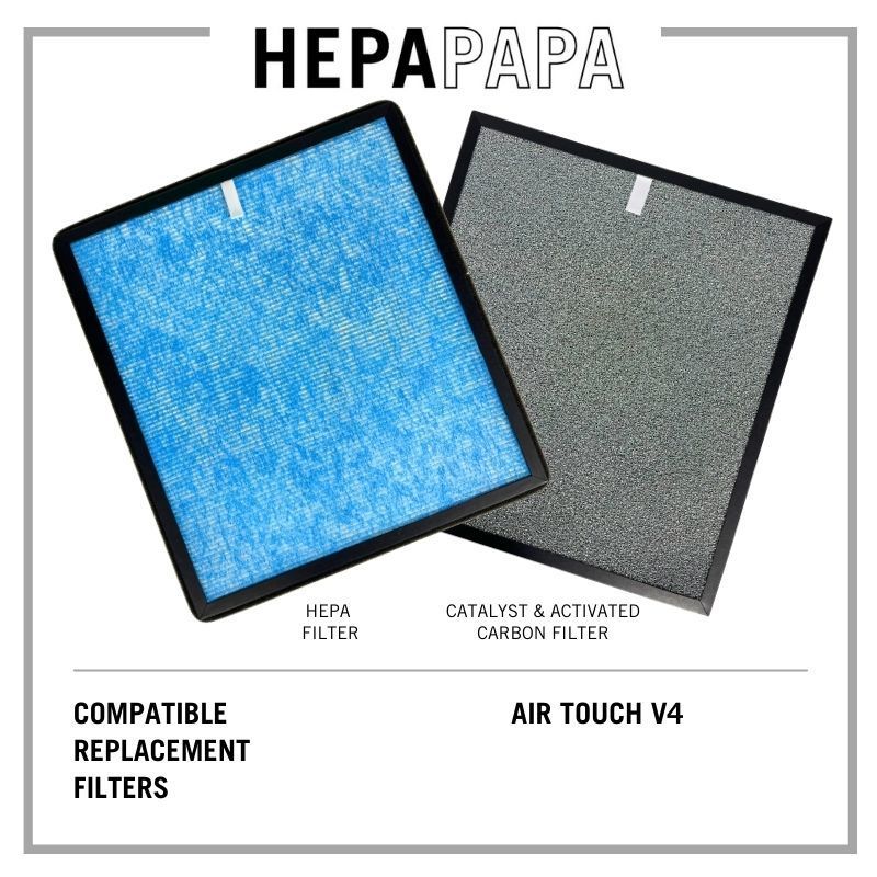 Honeywell Air Touch V4 Compatible Replacement Filters [HEPAPAPA]