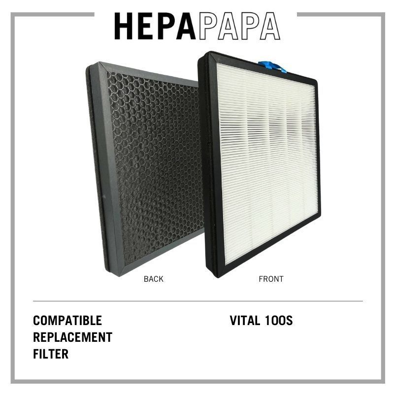 Levoit Vital 100/100S Compatible Replacement Filter [HEPAPAPA]