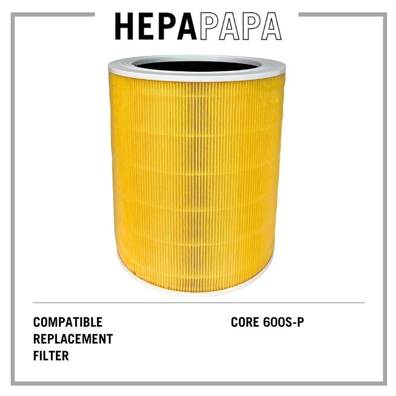 Levoit Core 600S-P Compatible Replacement Filter [HEPAPAPA]