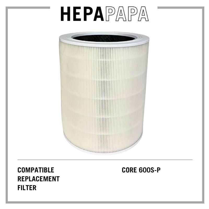 Levoit Core 600S-P Compatible Replacement Filter [HEPAPAPA]