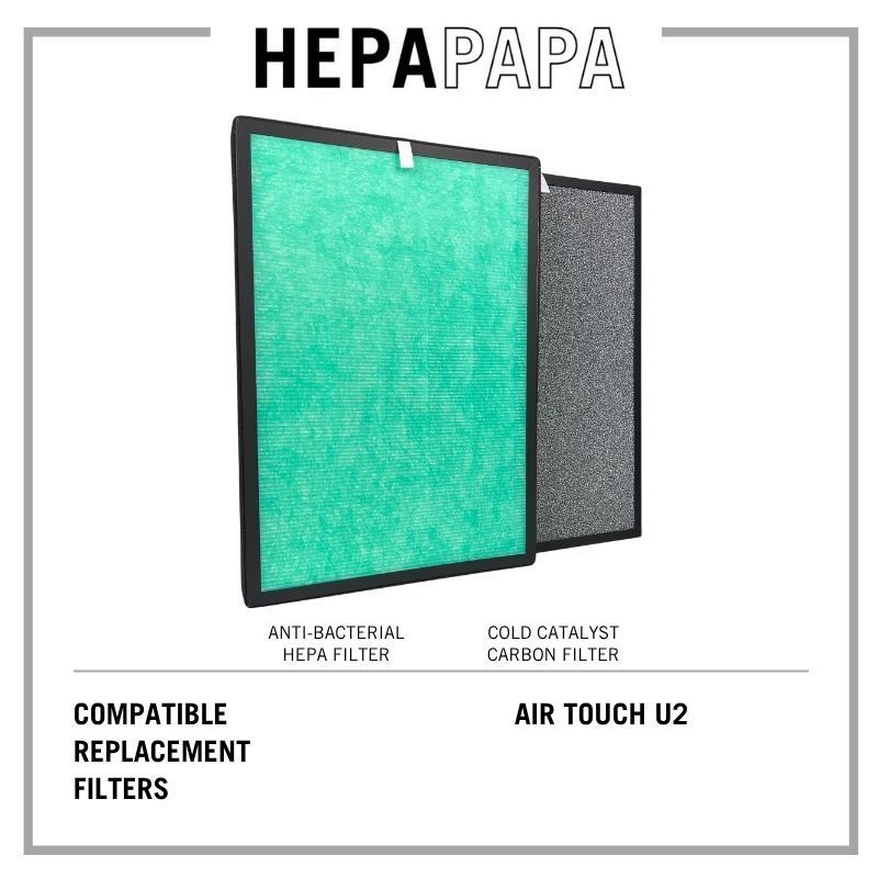 Honeywell AirTouch U2 Compatible Replacement Filters [HEPAPAPA]