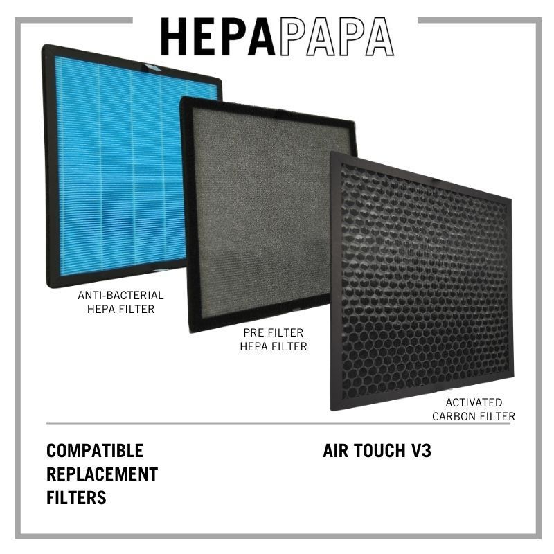 Honeywell Air Touch V3 Compatible Replacement Filters [HEPAPAPA]