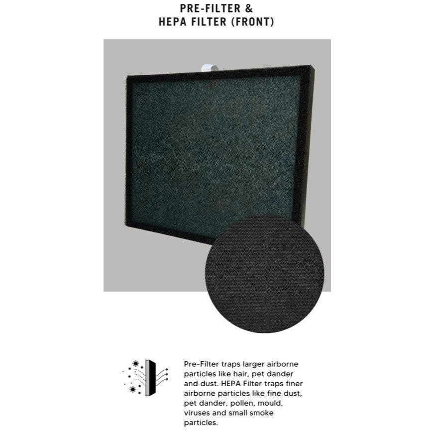 Honeywell Air Touch V5 Compatible Replacement Filter [HEPAPAPA]