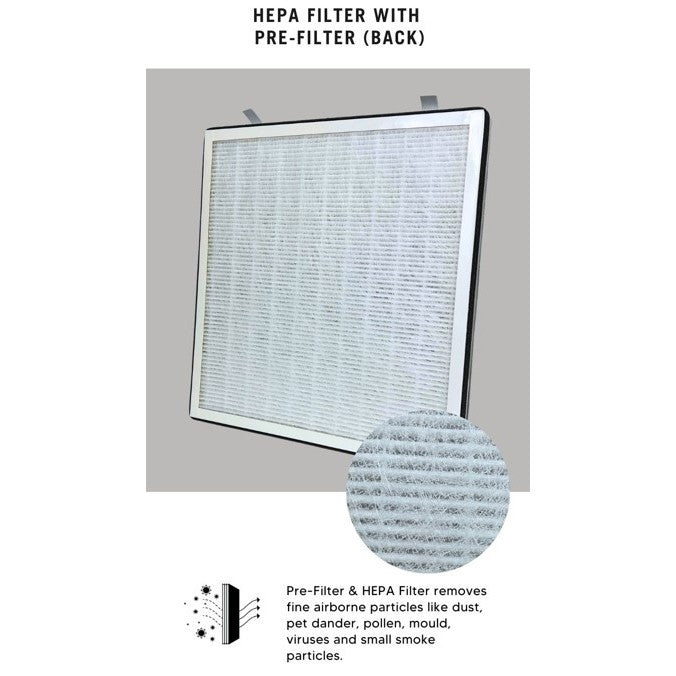 Levoit Vital 100/100S Compatible Replacement Filter [HEPAPAPA]